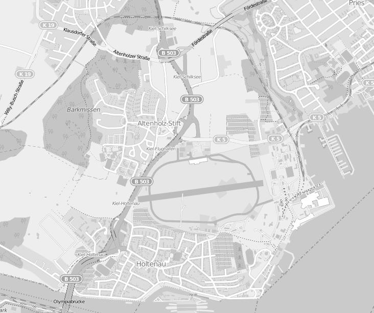 -Plan 9 oelckestraße Nord, Kiel Verkehrstechnische Stellungnahme. Veranlassung Die Stadt Kiel plant für Flächen östlich der 3 und nördlich der oelckestraße die Aufstellung des ebauungsplans Nr.