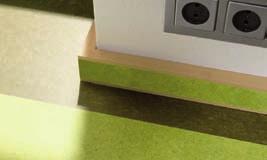 Fußleisten Für Schulte Räume-Linoleumböden bieten wir Ihnen Fußleisten in 6 Holznachbildungen von Ahorn bis Eiche mit Linoleum-Einlegestreifen in 17 Dekoren von Apfelgrün bis Vanille, passend zu