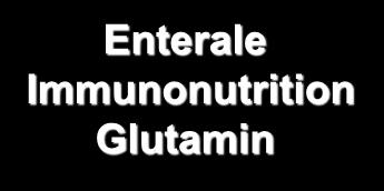 Enterale Immunonutrition Glutamin van