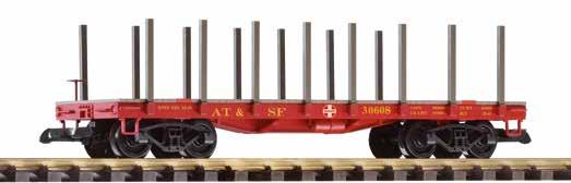 Rungenwagen WP&YR 1023 mit Holzladung WP&YR Flatcar 1023 w/log Load 99,00