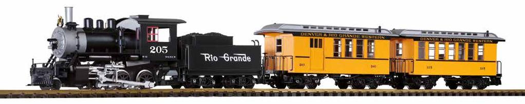 Sound und Dampffunktion 1 x Steam locomotive with Analog 2 x Güterwagen Sound & Smoke 12 x 35211 R1 (Bogen R1 600 mm) 2 x Freight Cars 1 x 35270 Anschlussklemme 12 x 35211 R1 (Curved track R1 600 mm)