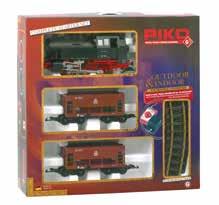 Personenwagen Classic BR 80 Steam Passenger Starter Set 0-24 V 600 1x 249,99 * Inhalt 37130: 1 x Dampflokomotive 2 x Personenwagen 12 x 35211 R1 (Bogen R1 600 mm) 1 x 35270 Anschlussklemme 1 x 35285