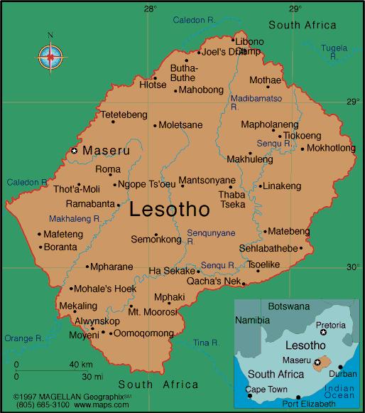 Case Study Lesotho: HIV in einem Entwicklungsland Einwohnerzahl: 1.8 mil.