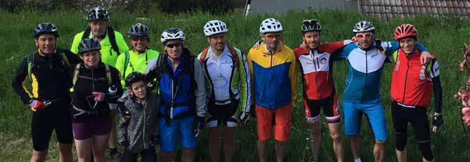 Einige Sektionsmitglieder nahmen auch wieder bei den traditionellen Radrennen in Südtirol, wie Ortler Bike Marathon, Sellaronda Hero, Dolomiti Superbike