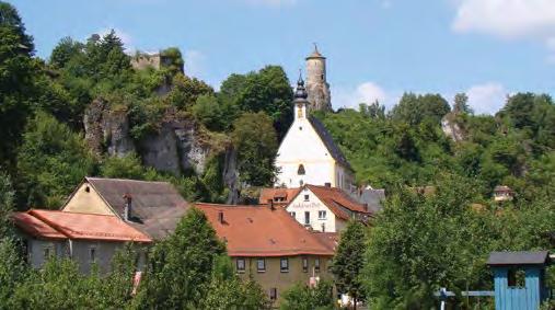 Waischenfeld 343 Im oberen Wiesenttal gelegen, ist das kleine mittelalterliche Städtchen mit kulturellen Kleinoden und einer wunderbaren Landschaft reich gesegnet.