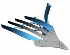 Werkzeuglos und schnell gewechselt Die DuraMaxx Pflugkörper sind so konzipiert, dass Streichbleche, Streifen und Streichblechkanten werkzeuglos und schnell gewechselt werden