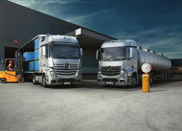 Für jeden Transportbedarf bietet Mercedes-Benz die passende Lösung.