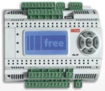 b) FREE Panel EVP FREE Panel EVP, Einbau, 160x96x10mm, IP65, 24Vac-dc/48Vdc, mit Präsenz der RTC Uhr (.