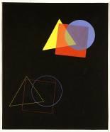 räumliche Wirkung von Farben und Formen (aus dem Unterricht von Wassily Kandinsky) Datierung/Date: 1929