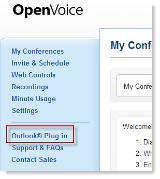 Wenn doch, lesen Sie bitte zunächst Deinstallieren des OpenVoice Outlook-Plug-Ins, um weitere Informationen zu erhalten.