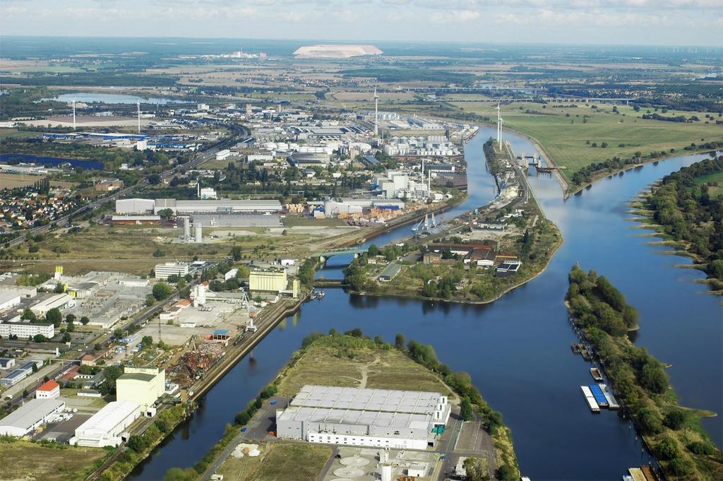 Magdeburg - Einer der bedeutendsten Binnenhäfen Deutschlands