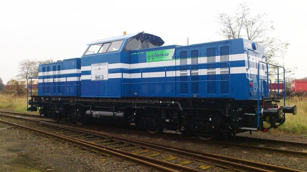 Lokomotive BR 1001 Technische Daten (Auszug) - Antriebsmotoren 2 x 213 kw - Diesel-Generatorset 238/200 kw - Batteriesatz 600 V/ 170 Ah - Plug-in System
