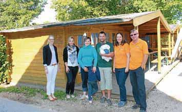 Radio7-Gewinner besuchen Sigmaringen V.l.