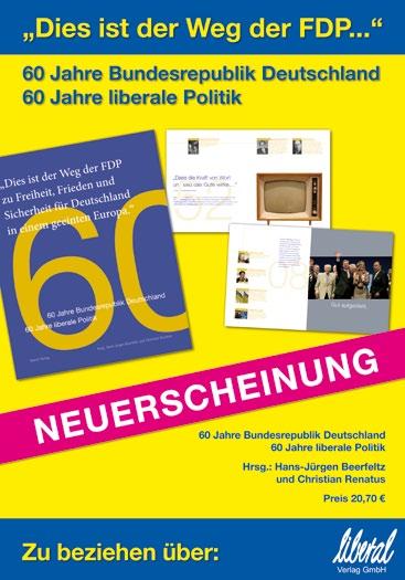 Im Parlamentarischen Rat der Bundesrepublik verliehen FDP- Vertreter dem Grundgesetz seine liberale Handschrift.