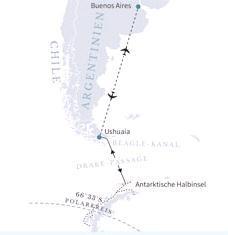 Besuchen Sie einige der abgelegensten und extremsten Orte auf der Antarktischen Halbinsel. Ein einmaliges Naturschauspiel wartet auf Sie!