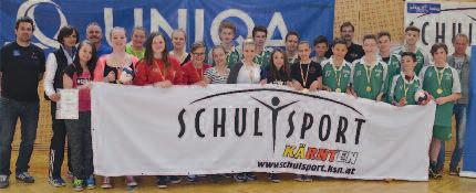 75 ERSTMALS IN DER GESCHICHTE des Schulcups gab es einen Kärntner Sieger bei der Bundesmeisterschaft in Oberwart/Burgenland.