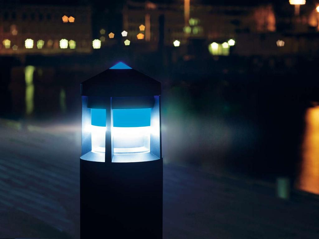 Promenade LED Eleganter Poller für