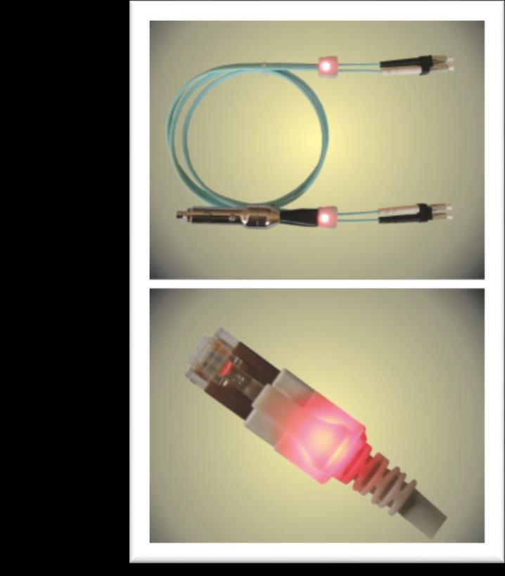 LED Patchkabel Für den schnellen Durchblick im Kabelgewirr - Patchkabel Class E A oder Cat 6 A Twisted Pair Leitung S/FTP flex, mit integrierter LED zur besseren Erkennung der gesteckten