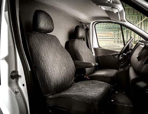 KW MC 71807789 Premium-Überzug aus Kunstleder, vorn für Fahrer- und Beifahrereinzelsitz mit je einer Kopfstütze (Opt. 454 oder 43H).