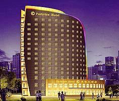 Hotel Parkview **** Dieses im Art-Deco-Stil erbaute 4-Sterne-Hotel liegt ruhig im Herzen von Pudong New Area, nur 10 Fahrt-Minuten vom Shanghai New International Expo Centre entfernt.