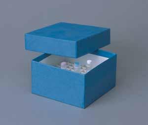 Rastereinsätzen für Gefäße von 6 mm bis 28,5 mm Durchmesser Kryo-Boxen sind ohne Rastereinsatz auch für