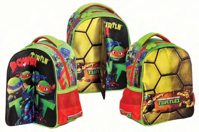 Wende-Rucksack Ninja Turtles - Beschichtes