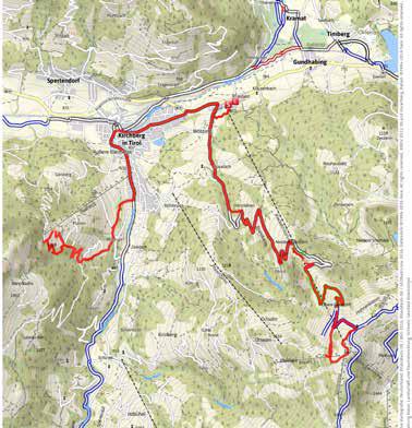 KITZBÜHELER HORN adventure tour ERLEBNIS-TOUR schwer / hard 40 km 1.500 m 5 Std. / 5 hours NICHTS FÜR LUSCHEN-TOUR be prepared schwer / hard 30 km Mountainbike 1.500 m 6 Std. / 6 hours 4 Std.