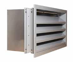 REDUCING VENTILATION SYSTEM frame extrusion profile