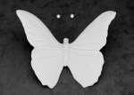 tief Schmetterling-Brosche mit Anstecknadel R1710004 4 cm lang, 5 cm breit
