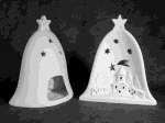 Duftlampen Glocken Christbaumhänger Windlicht Obelisk mit Sterne RW25894016 9 x 9 cm, 16 cm hoch Duftlampe mit Sterne RW2589115 ø 11 cm, 15 cm hoch Glocke glatt