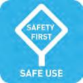 SAFE USE Die intelligente Steuerung für Ihre Sicherheit: Reagiert sofort, wenn die Tür beim automatischen Schließen oder Öffnen ein Hindernis berührt,