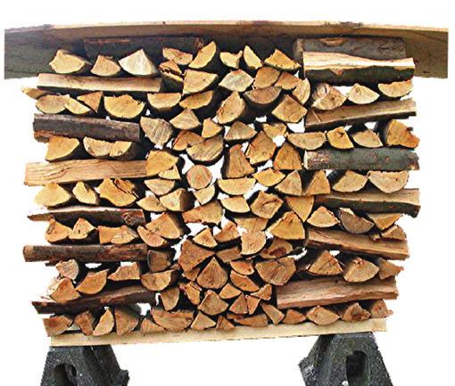4.2.3 Holzarten Beachten Sie, dass sich Holzarten im Heizverhalten unterscheiden. Laubhölzer sind gut als Brennholz geeignet. Sie brennen langsam und mit ruhiger Flamme ab.