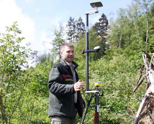 Kohlenstoffinventur 2017 die Aufnahmeteams sind unterwegs Bis zu sechs Teams aus freiberuflichen Forstexperten untersuchen gerade mit modernsten Messgeräten die Wälder in NRW.
