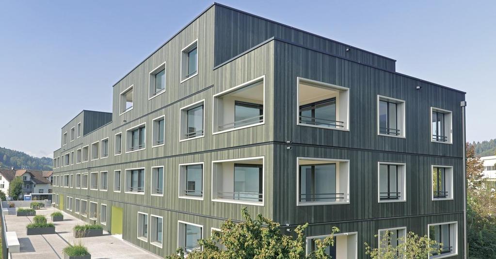 «swisswoodhouse» in Nebikon LU Architektur Bauart Architekten und Planer AG, Bern Ingenieure