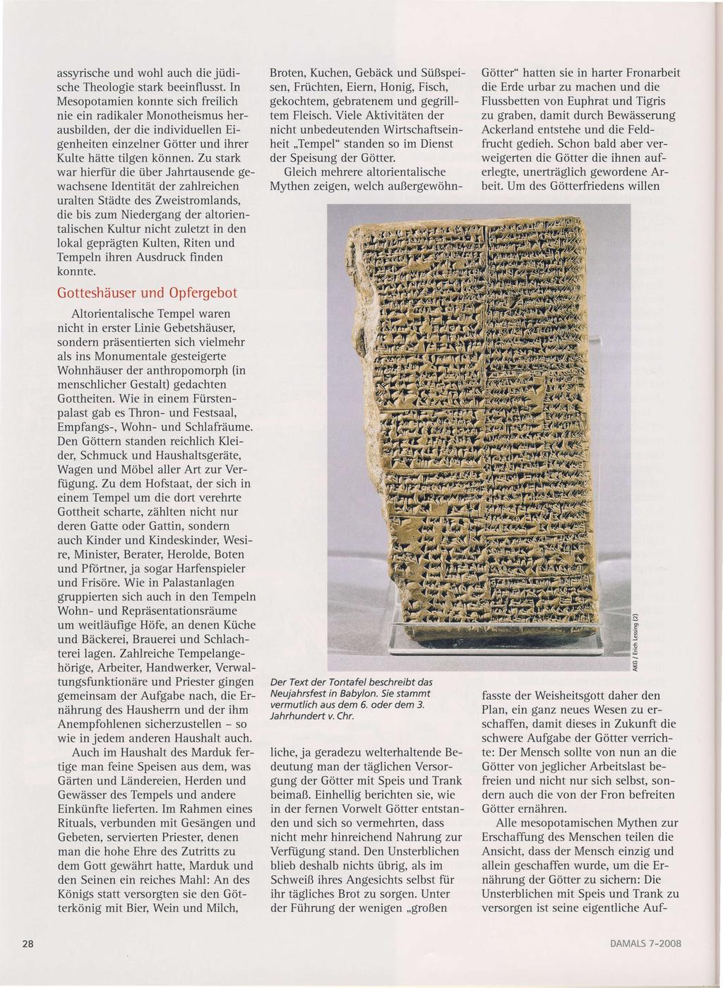 assyr-ische und wohl auch die jüdische Theologie stark beeinflusst.