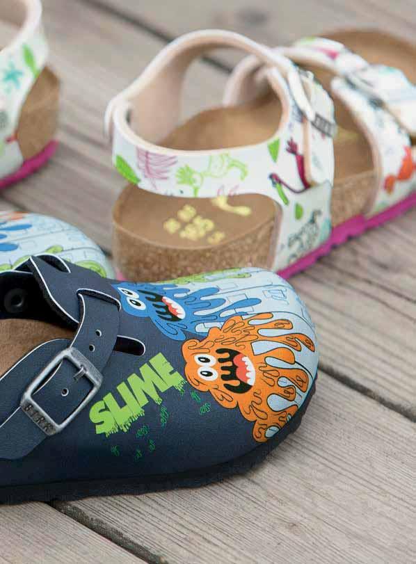 KIDS KIDS SEASONAL Die BIRKENSTOCK Kids Seasonal Artikel beweisen, dass gesundes Schuhwerk für Kinder auch