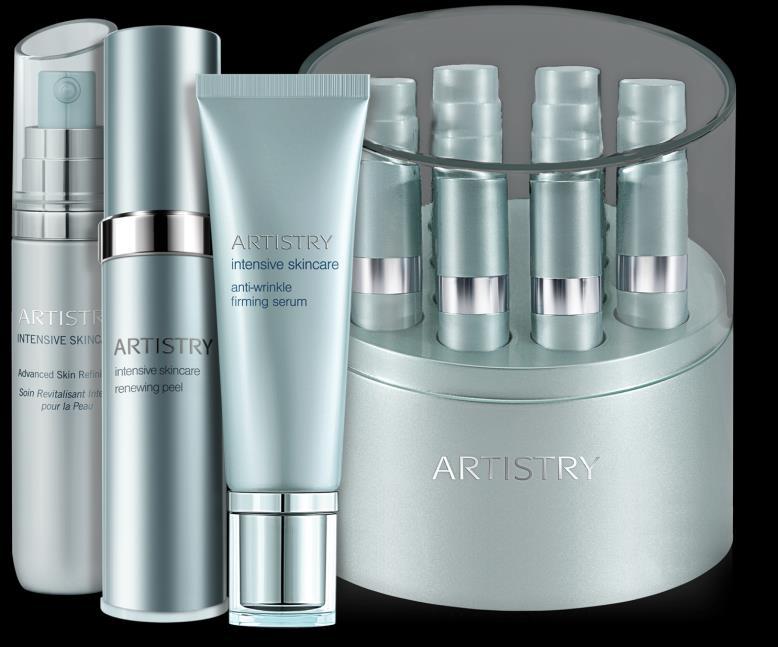 PRODUKTÜBERSICHT Die ARTISTRY INTENSIVE SKINCARE Produkte bieten Ihnen die Vorteile