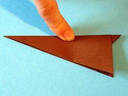 Origami : der Hase / sehr einfach 1 Papierquadrat 1