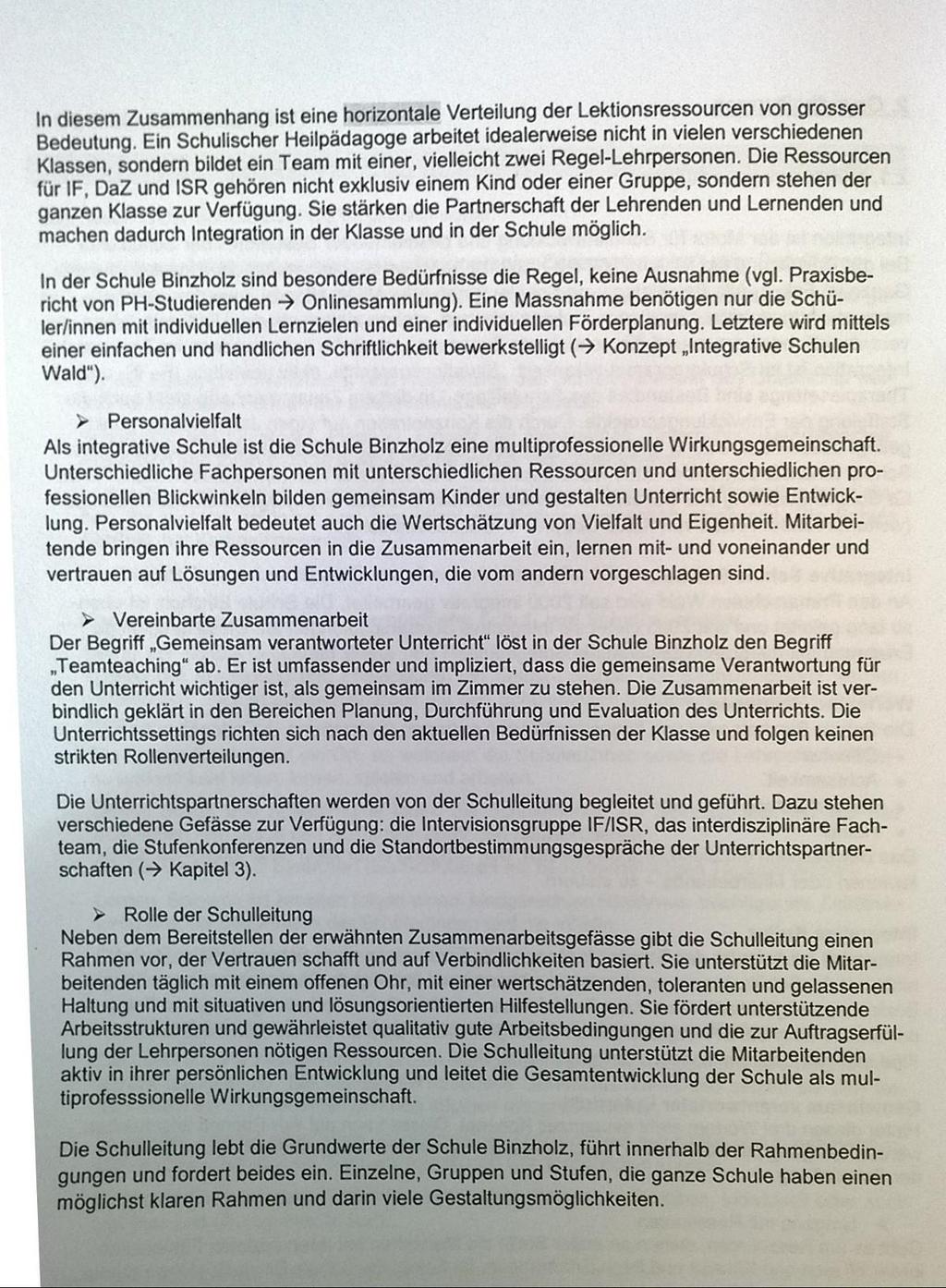Handbuch Binzholz: Praxisfenster,