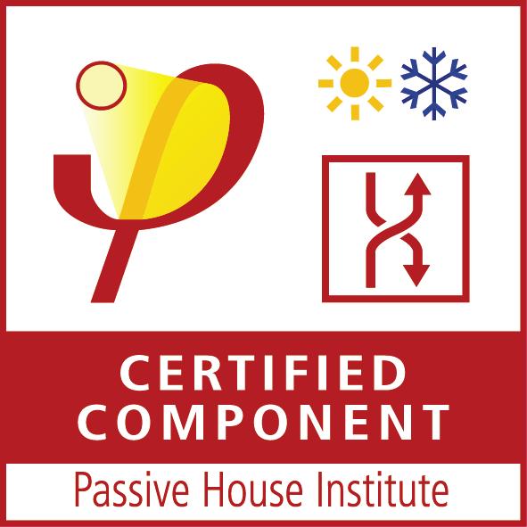 Certificate Certified Passive House Component For cool, temperate climates, valid until 31 December 2015 Passive House Institute Dr.