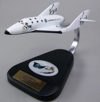 116 Tischmodell SpaceShipTwo