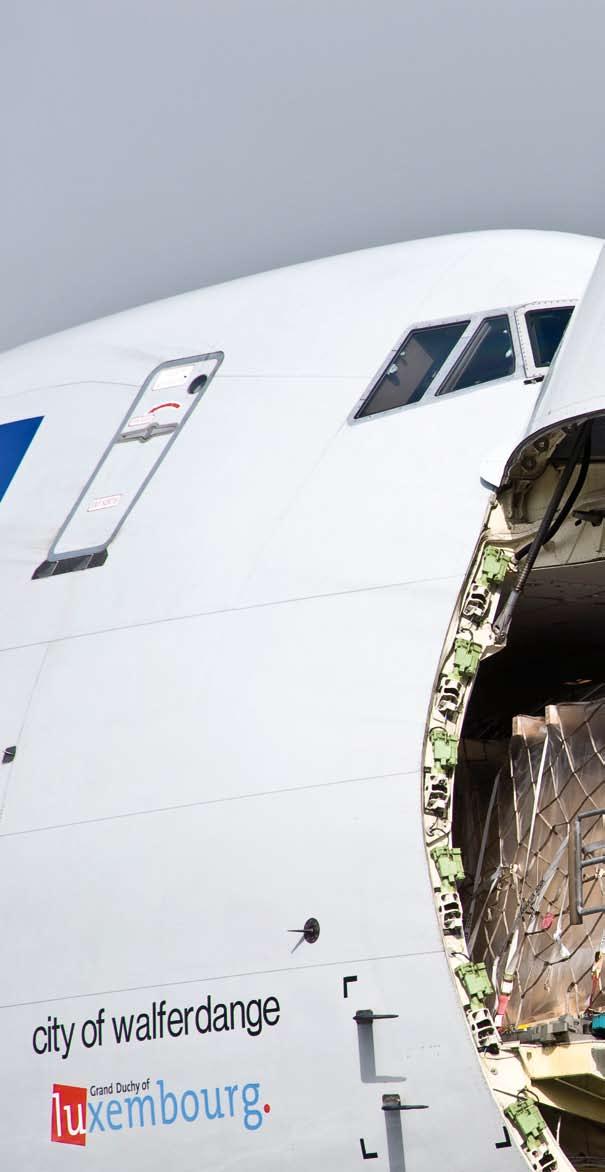 Wenn Killerwale fliegen Auf nun fast vierzig Jahre kann die Frachtfluggesellschaft Cargolux zurückblicken.
