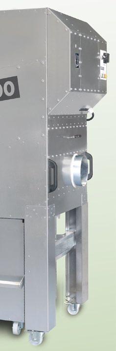 Volumenstrom 4000 m³/h, 1775 x 898 x 2005 mm (L x B x H) Anlaufautomatik für eine