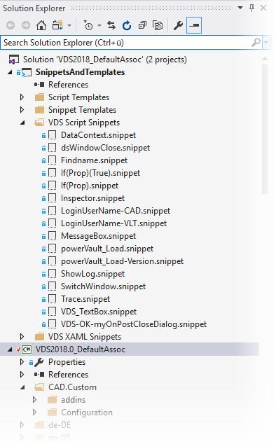 Tipp Advanced Configuration Editor Visual Studio Projekt Verknüpfte Konfigurations-Dateien => Assoziative