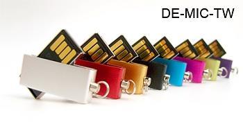 DE-MIC-TW USB Stick Metallkorpus (
