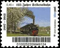 1. Aug. 2012 - Ausgabe "800 Jahre Anhalt" aus Markenheftchen - geänderte Zähnung - selbstkl. - MiNr 228/9 kpl.