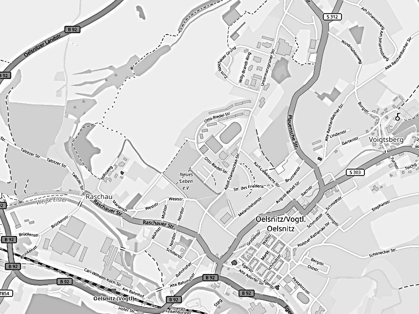 Oelsnitz autonomer Linienverkehr mit Haltestelle Haltestelle mit Vernüpfung Betrieb nur Wochenende Option eine Richtung fußläufiger Einzugsbereich 200 m Umkreis Motorradcenter Zum Raschauer Grund