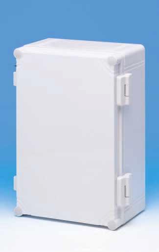 Wandgehäuse, Thermoplast Ensto Cubo W IP 66/67 Ensto Cubo W -Serie umfasst Wandgehäuse aus Thermoplast in verschiedenen Größen.