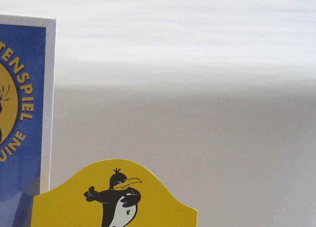 der Pinguine, Kartenspiel, mit 37 Karten, zum Sammeln mit Quizfragen