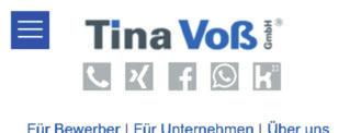 Voß GmbH als Partner für Unternehmen und Bewerber in
